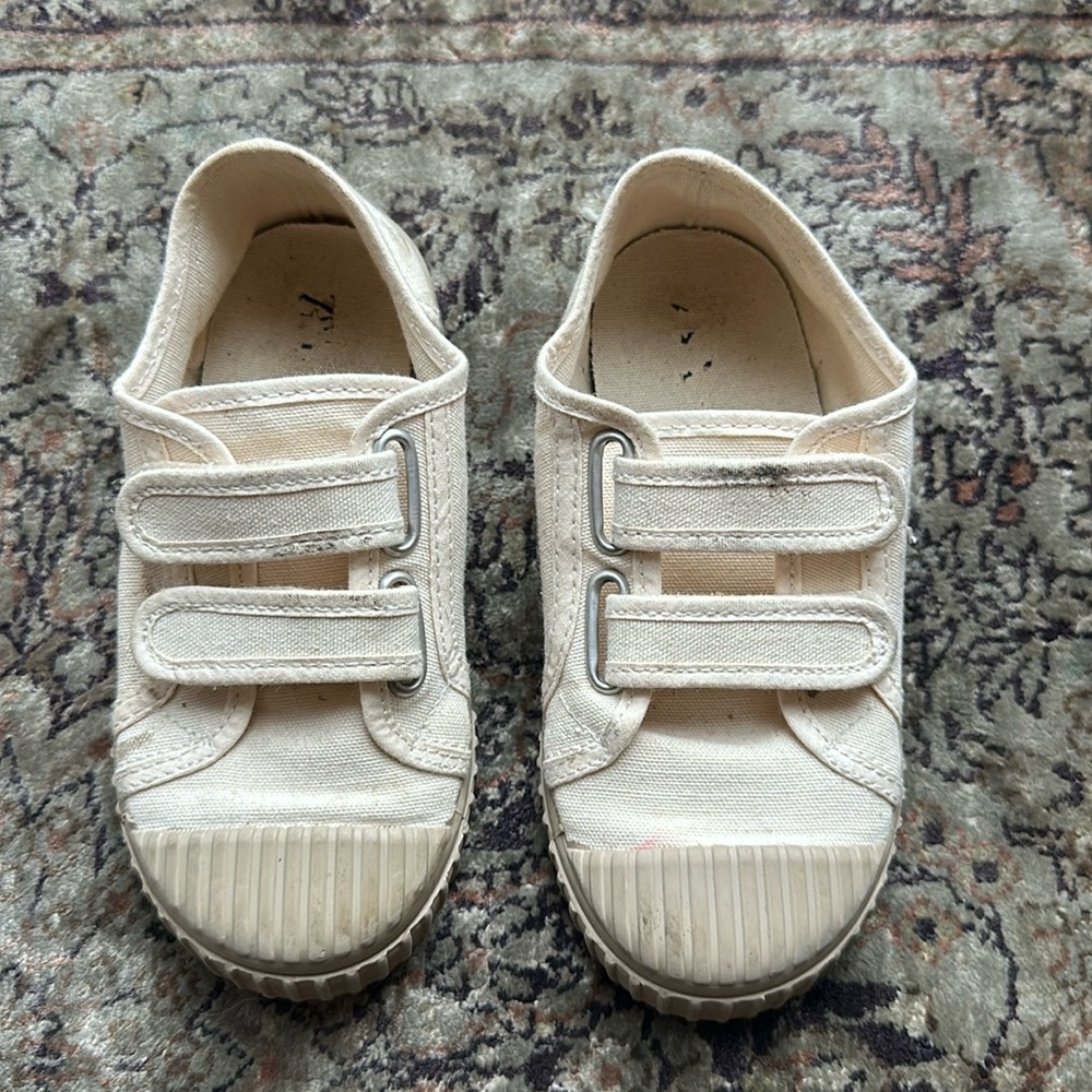 Zara kids canvas shoes, worn once